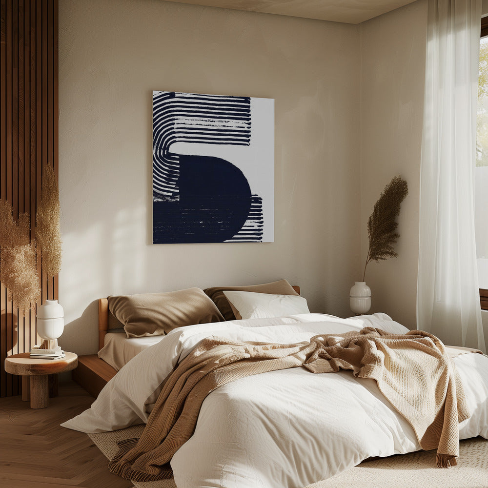 Abstract Bold Shapes 1 | Canvas