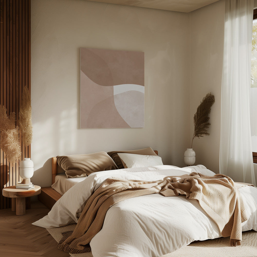 Boho Aquarellstriche 5 | Leinwand