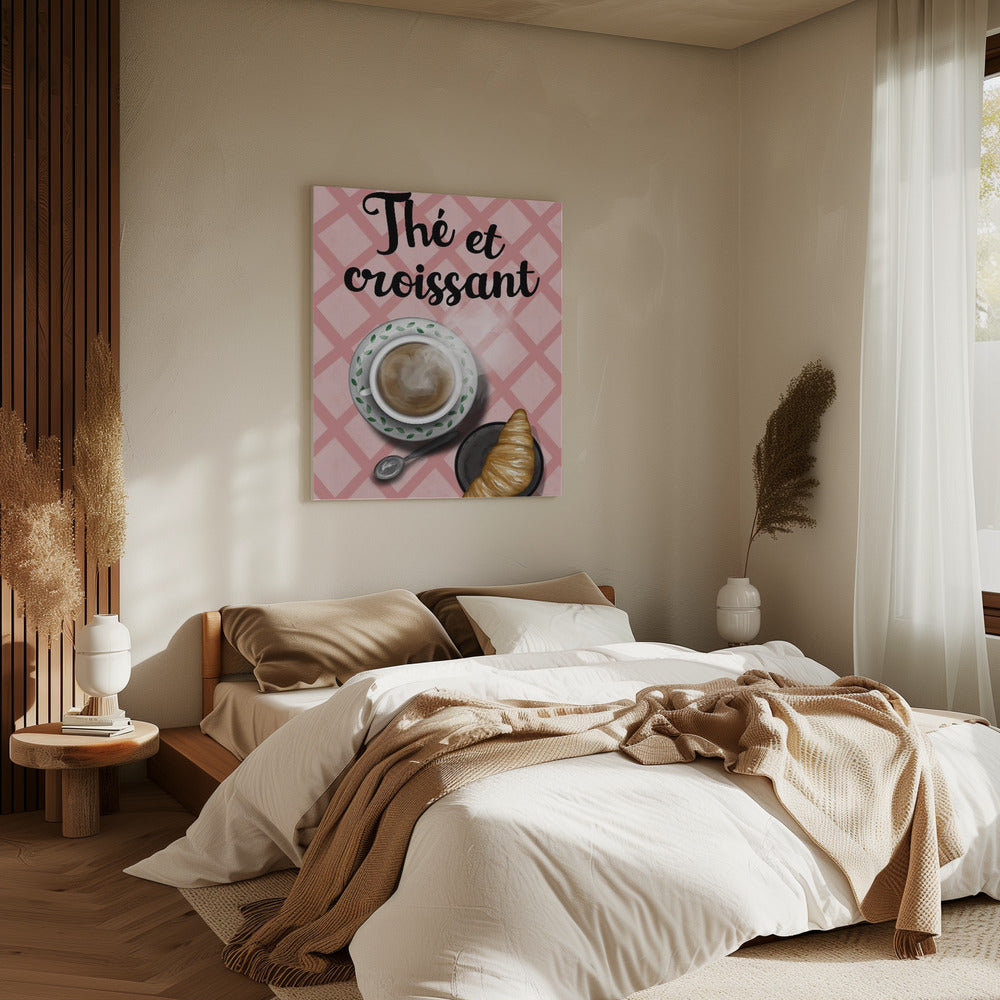 Das Croissant | Leinwand