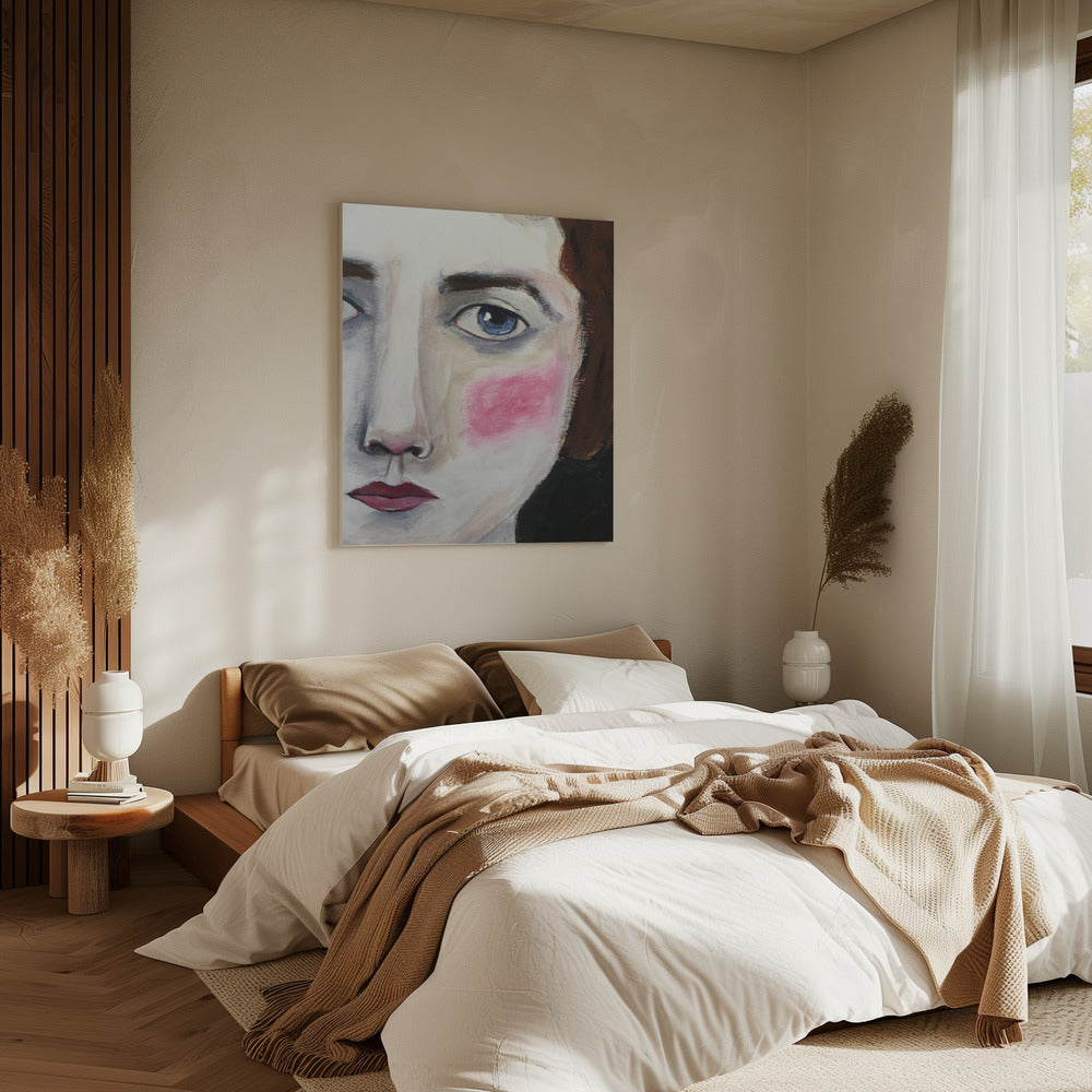 blaue Augen | Leinwand