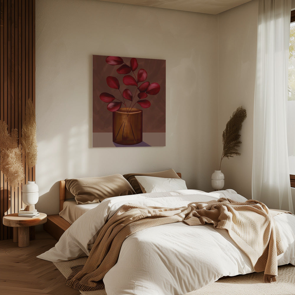 Herbstvase | Leinwand