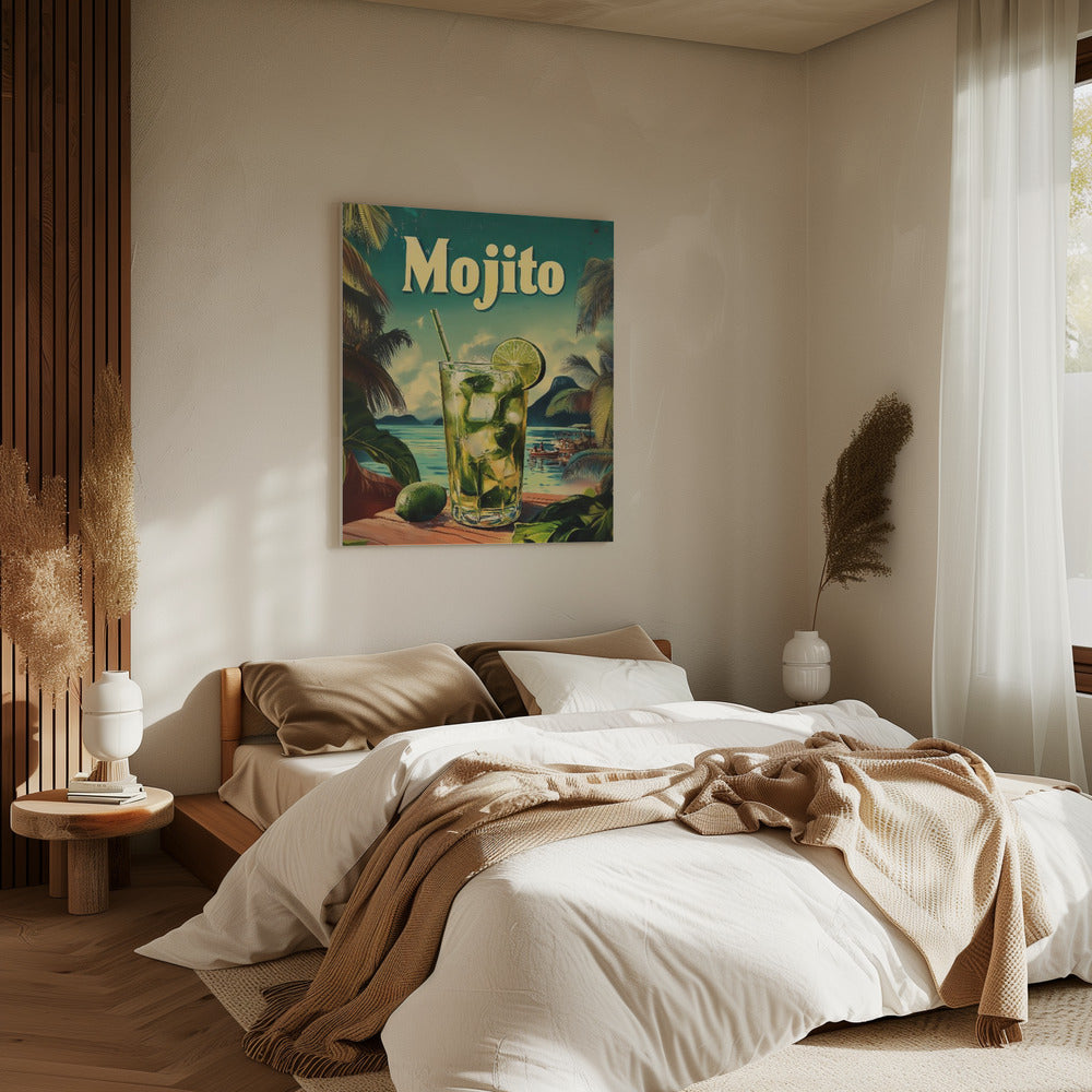 Mojito Vintage | Leinwand