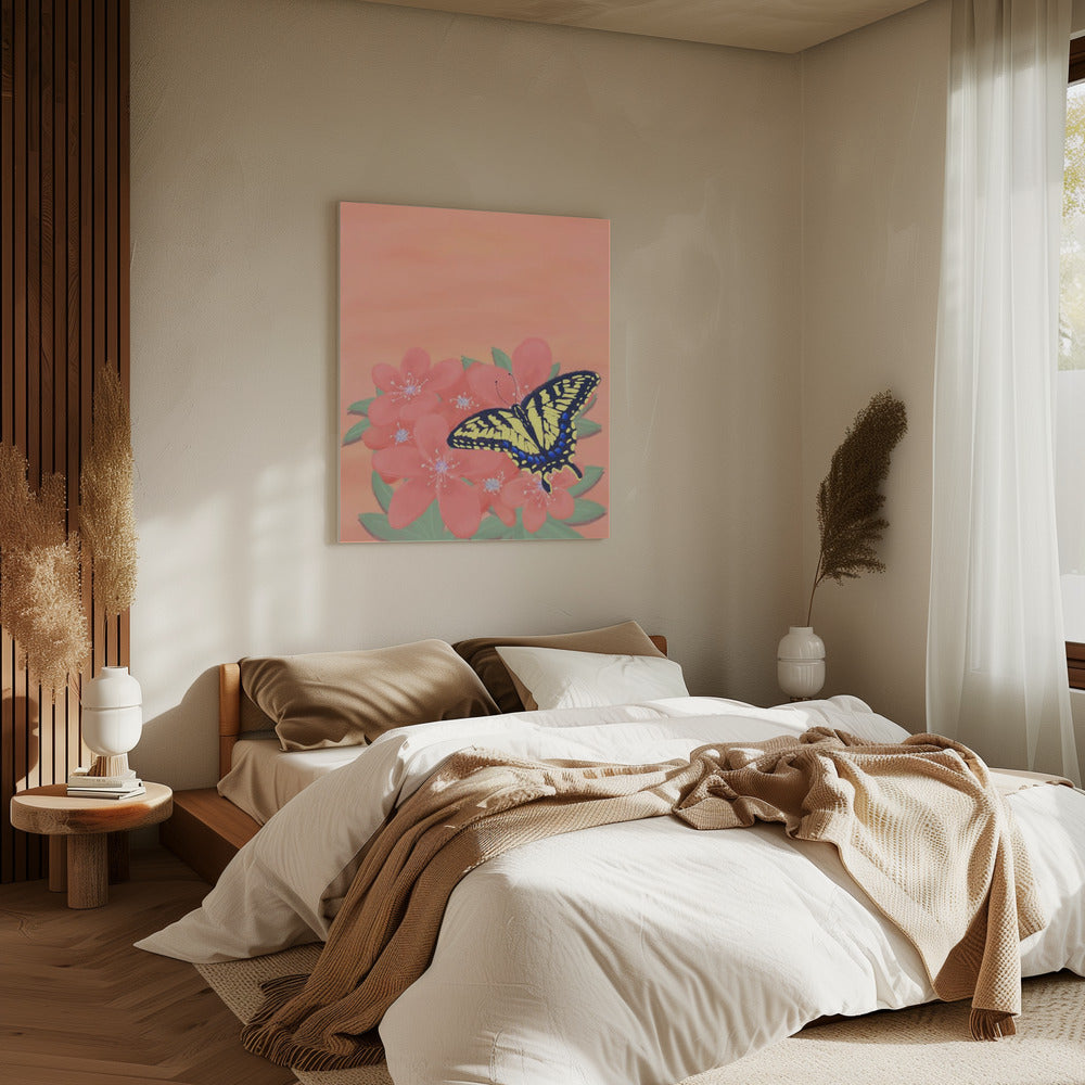 Tiger Schwalbenschwanz Schmetterling | Leinwand