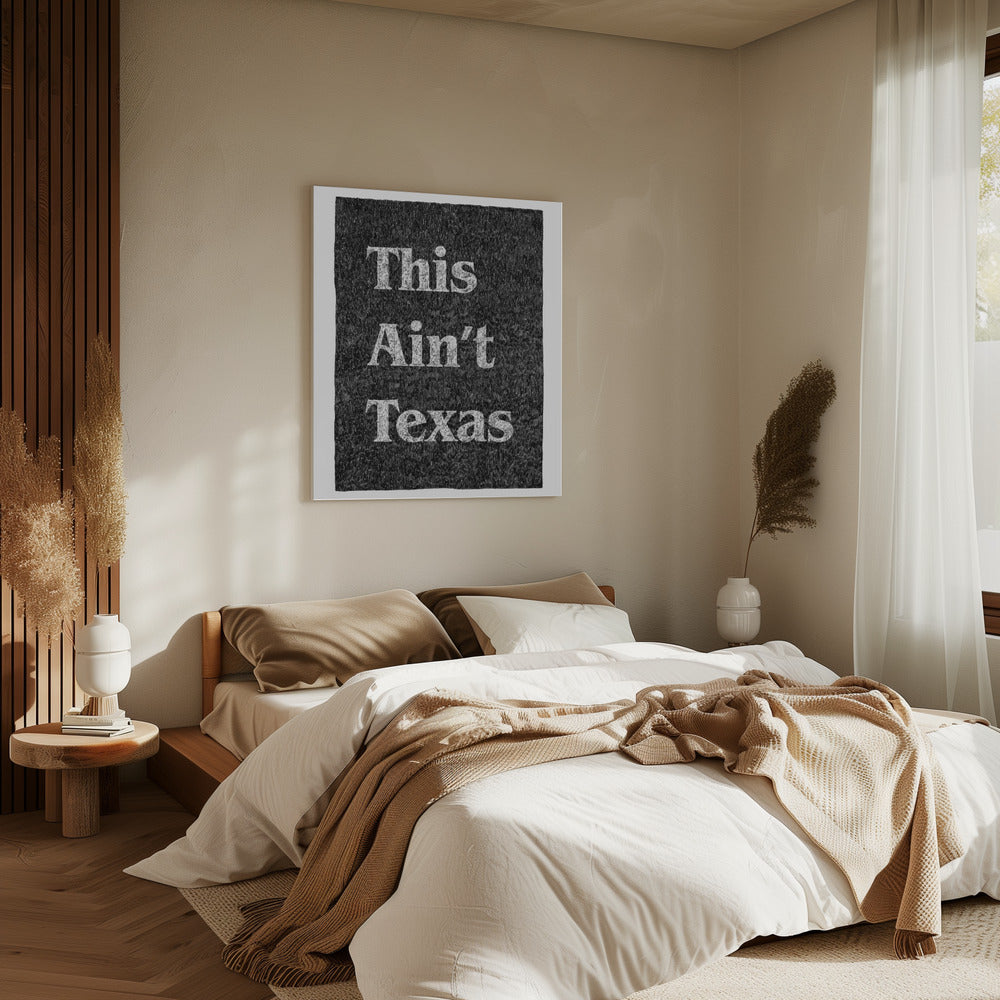 Das ist nicht Texas | Leinwand