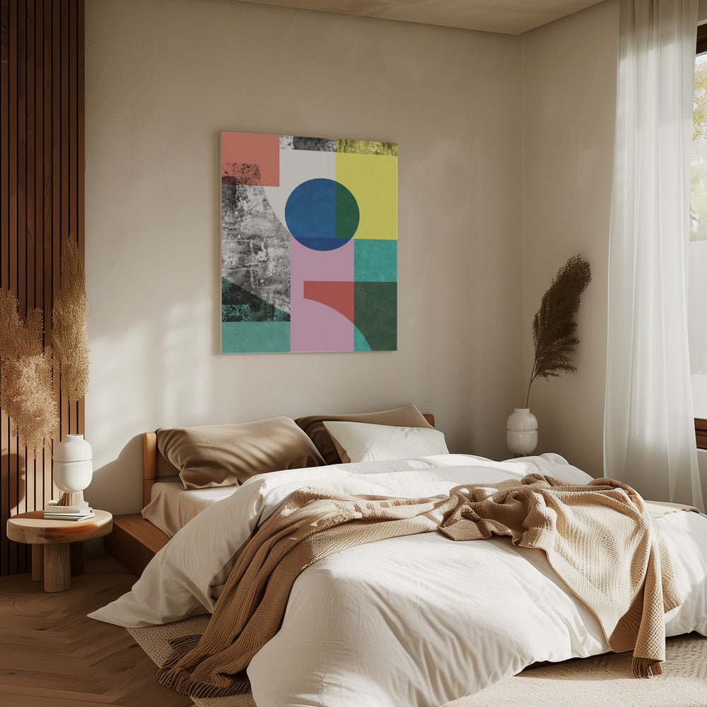 Geometrische Texturen 3 | Leinwand