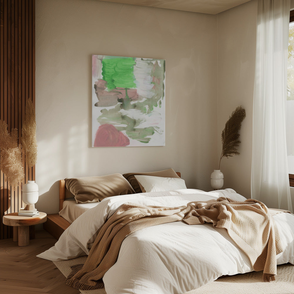 Aquarell Organische Formen 3 | Leinwand