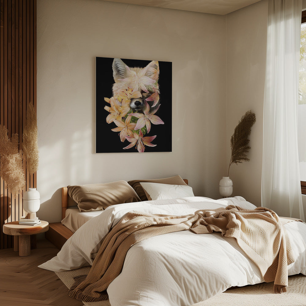Fuchsblumen | Leinwand