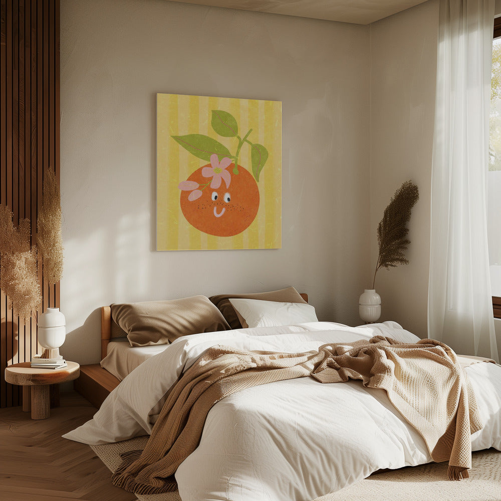 Hallo Orange | Leinwand