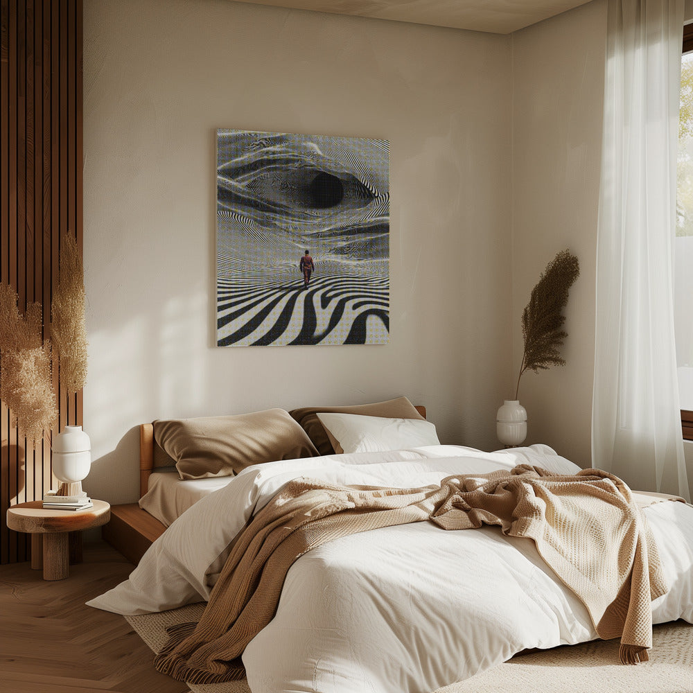 Op Art Reise | Leinwand