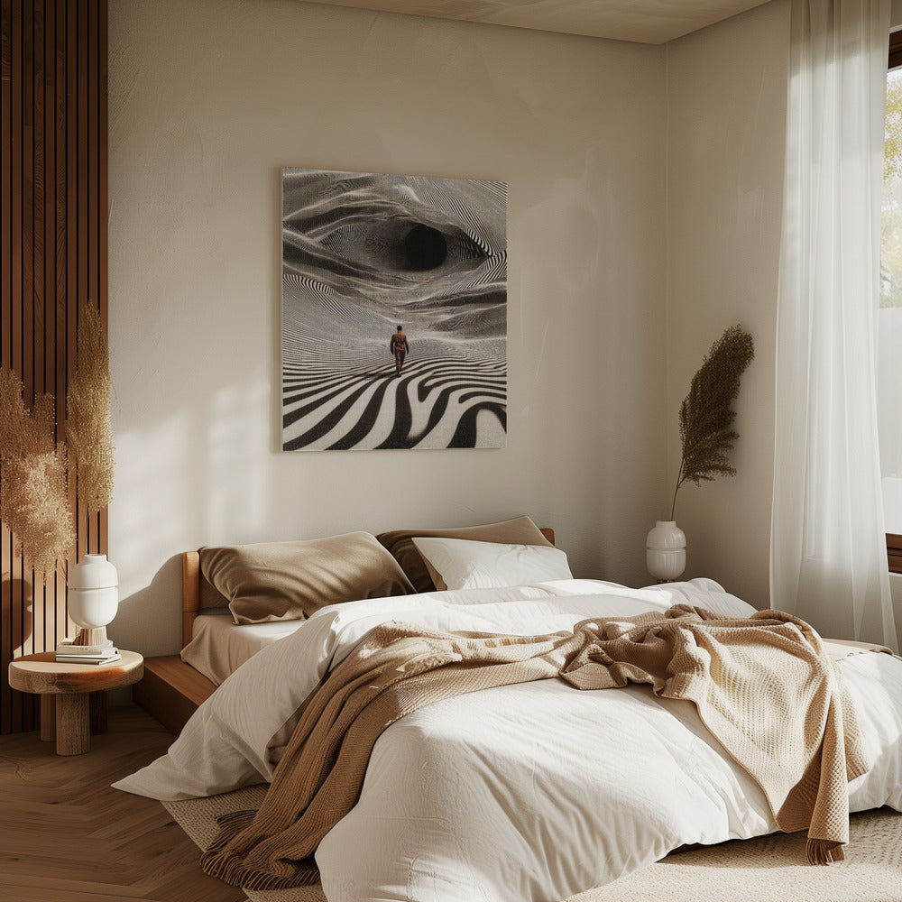 Op Art Reise | Leinwand
