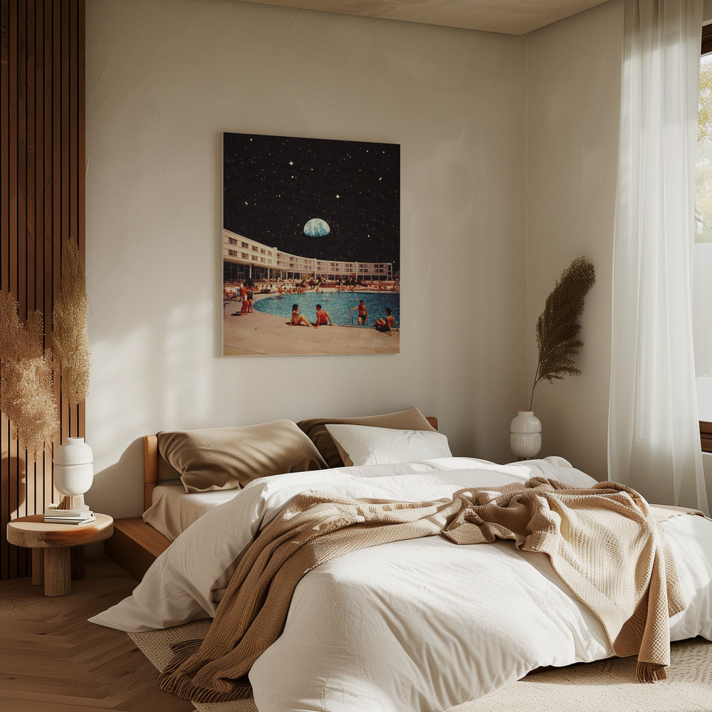 Lunar Pool | Canvas