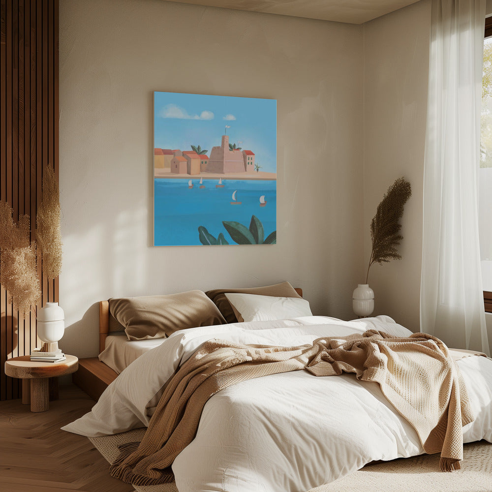 Insel Vis | Leinwand