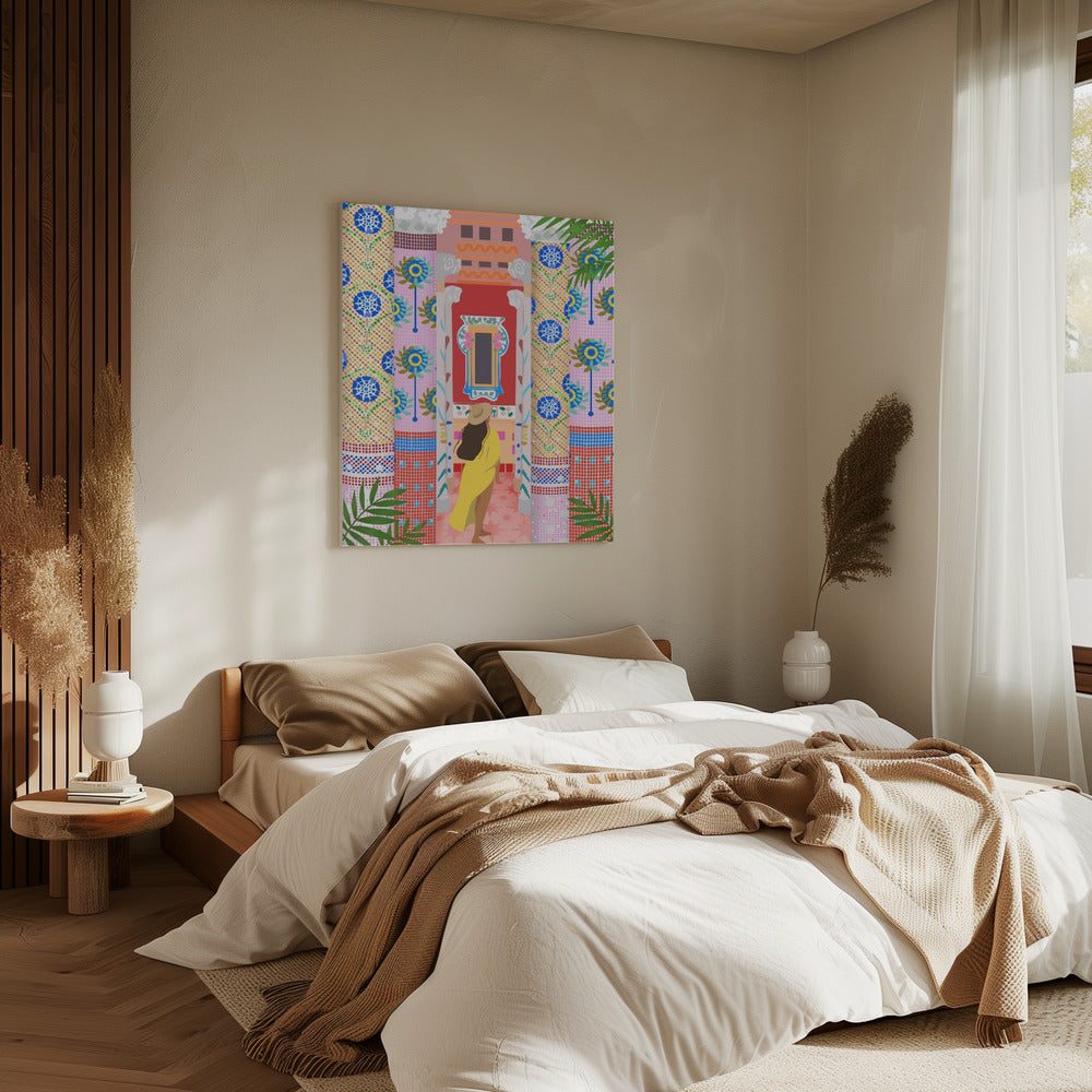 Barcelona Architektur | Leinwand