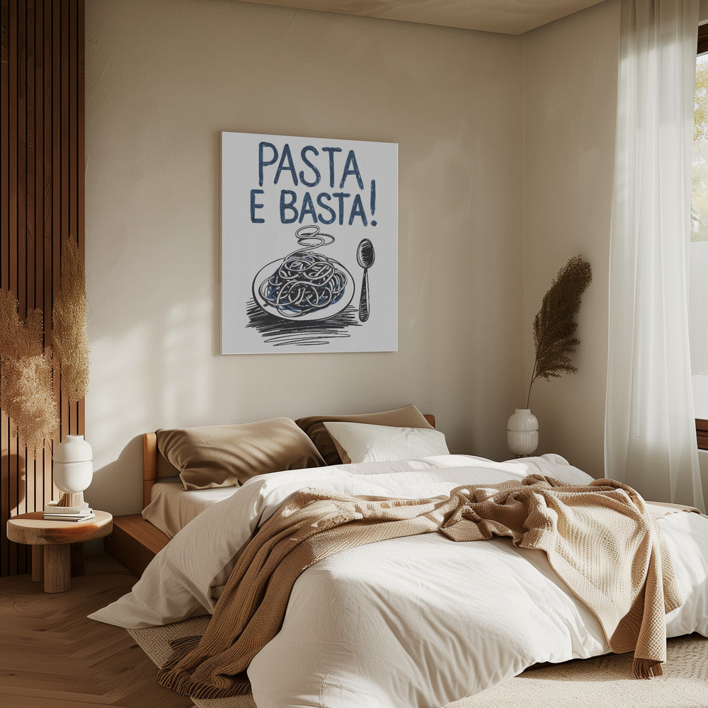 Pasta e Basta | Leinwand