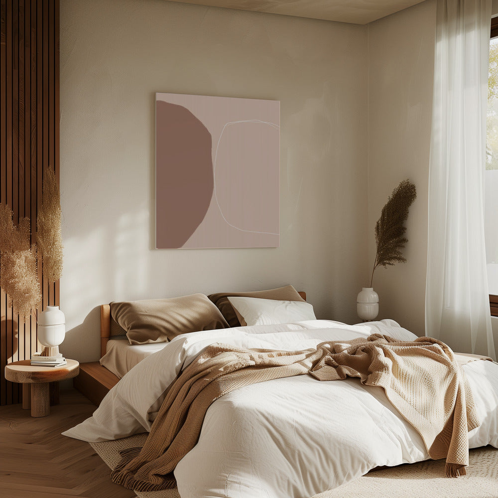 Minimalistische geometrische Formen | Leinwand
