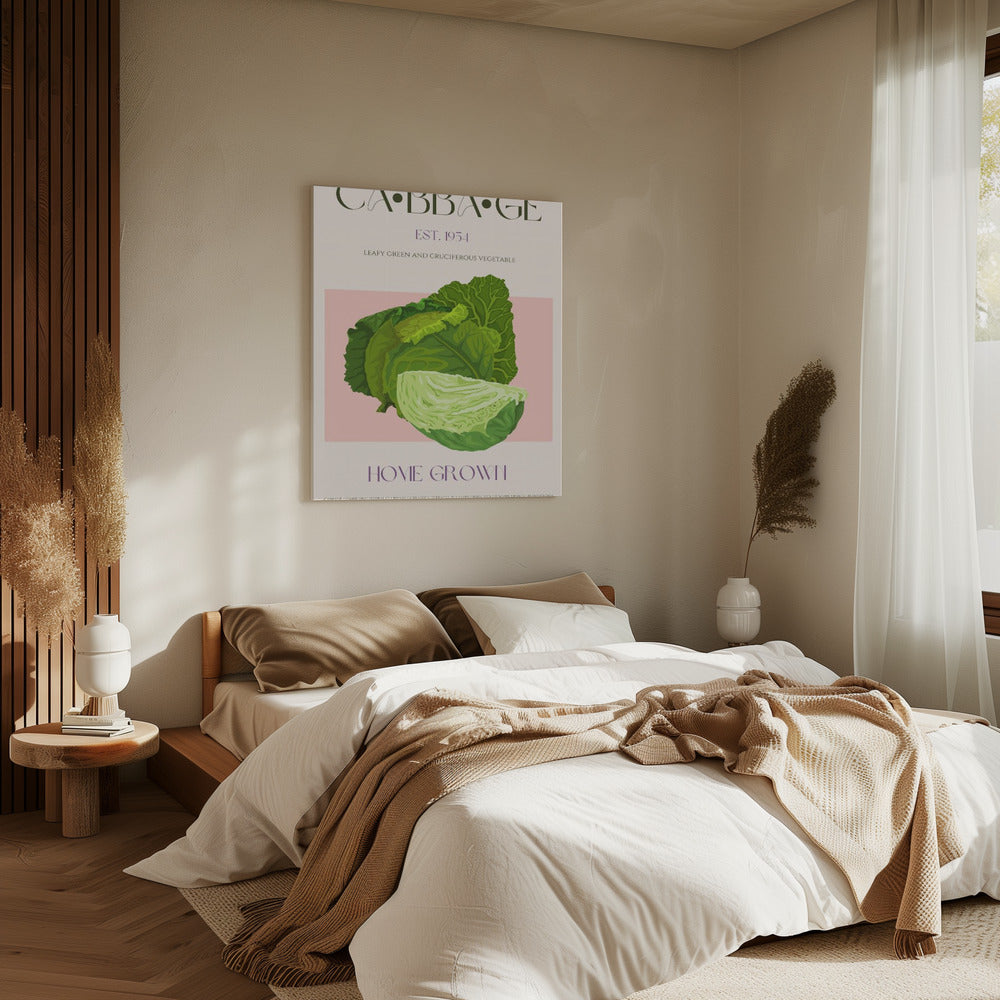 Crisp Cabbage Bliss | Canvas