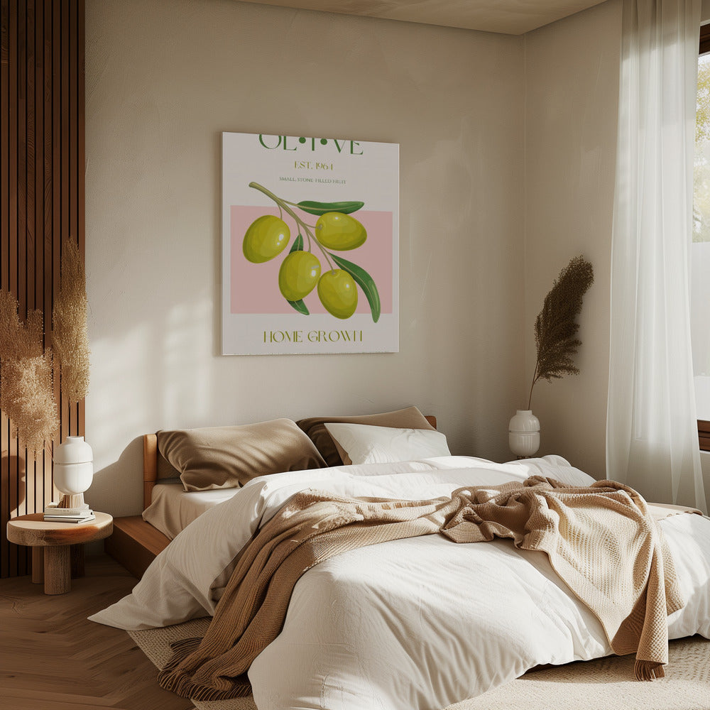 Golden Olives Essence | Canvas