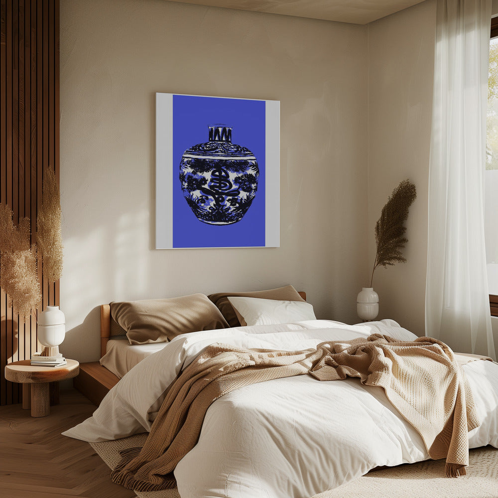 Blaue Weidenträume 1 | Leinwand