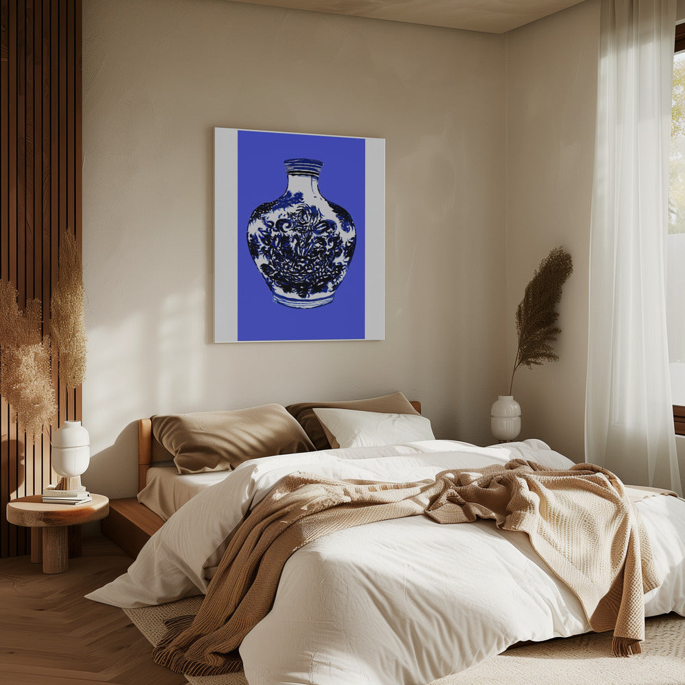 Blaue Weidenträume 2 | Leinwand