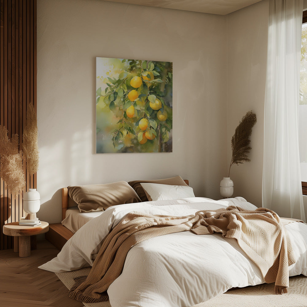 Zitronenbaum | Leinwand