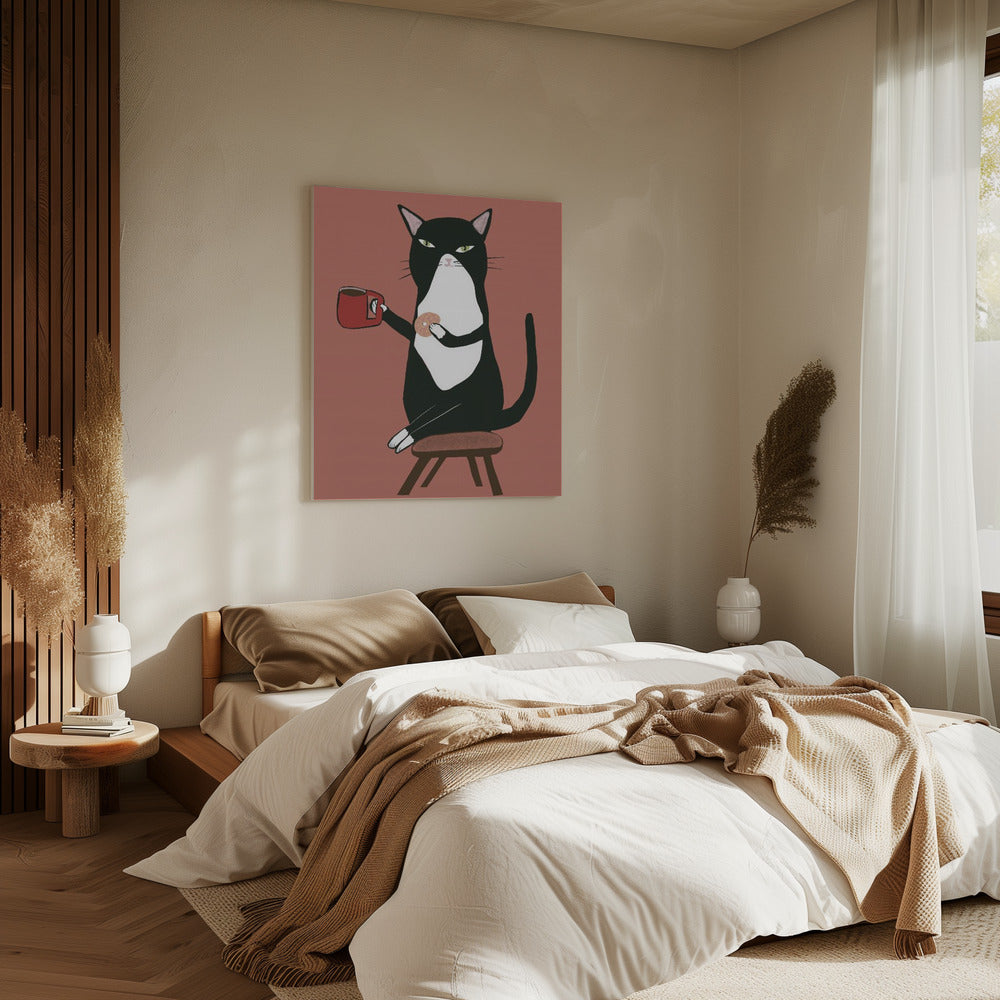 Coffee cat | Canvas