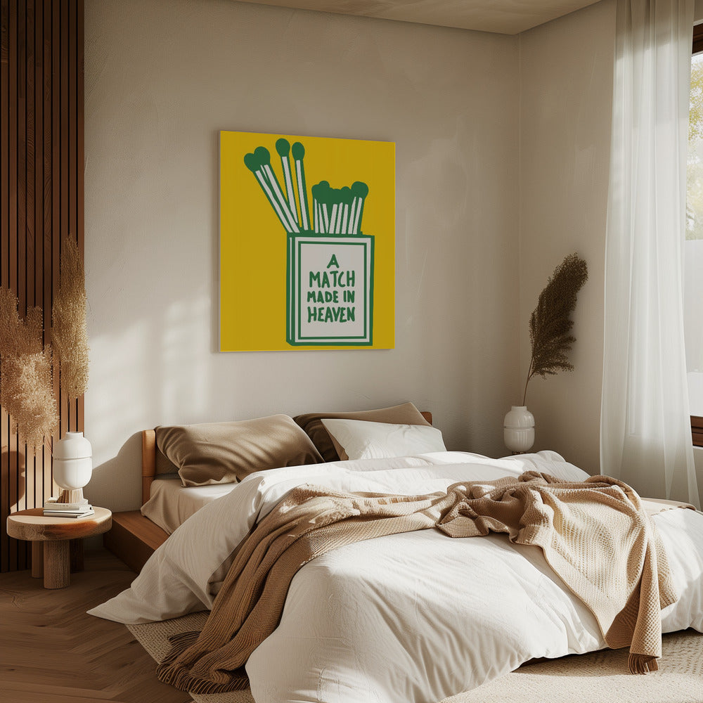 Perfekte Streichholzschachtel | Leinwand