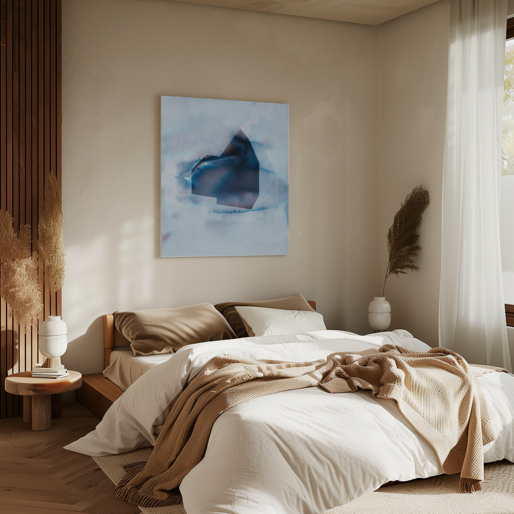 Minimalistische geometrische Form | Leinwand