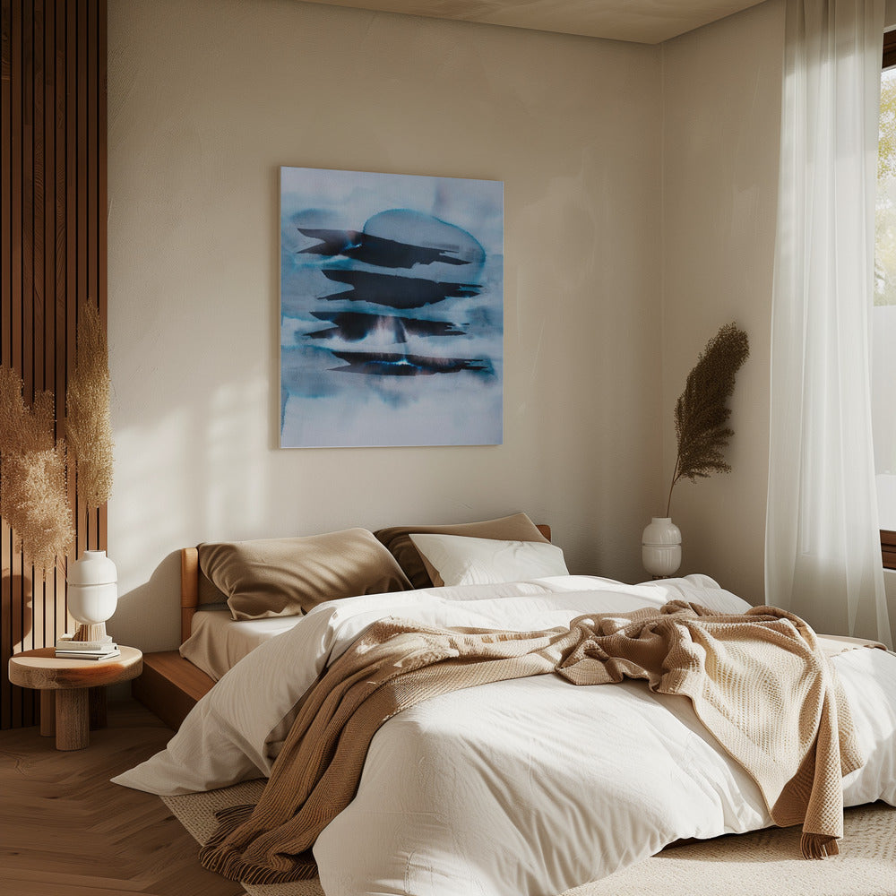 Neblige Reflexionen | Leinwand