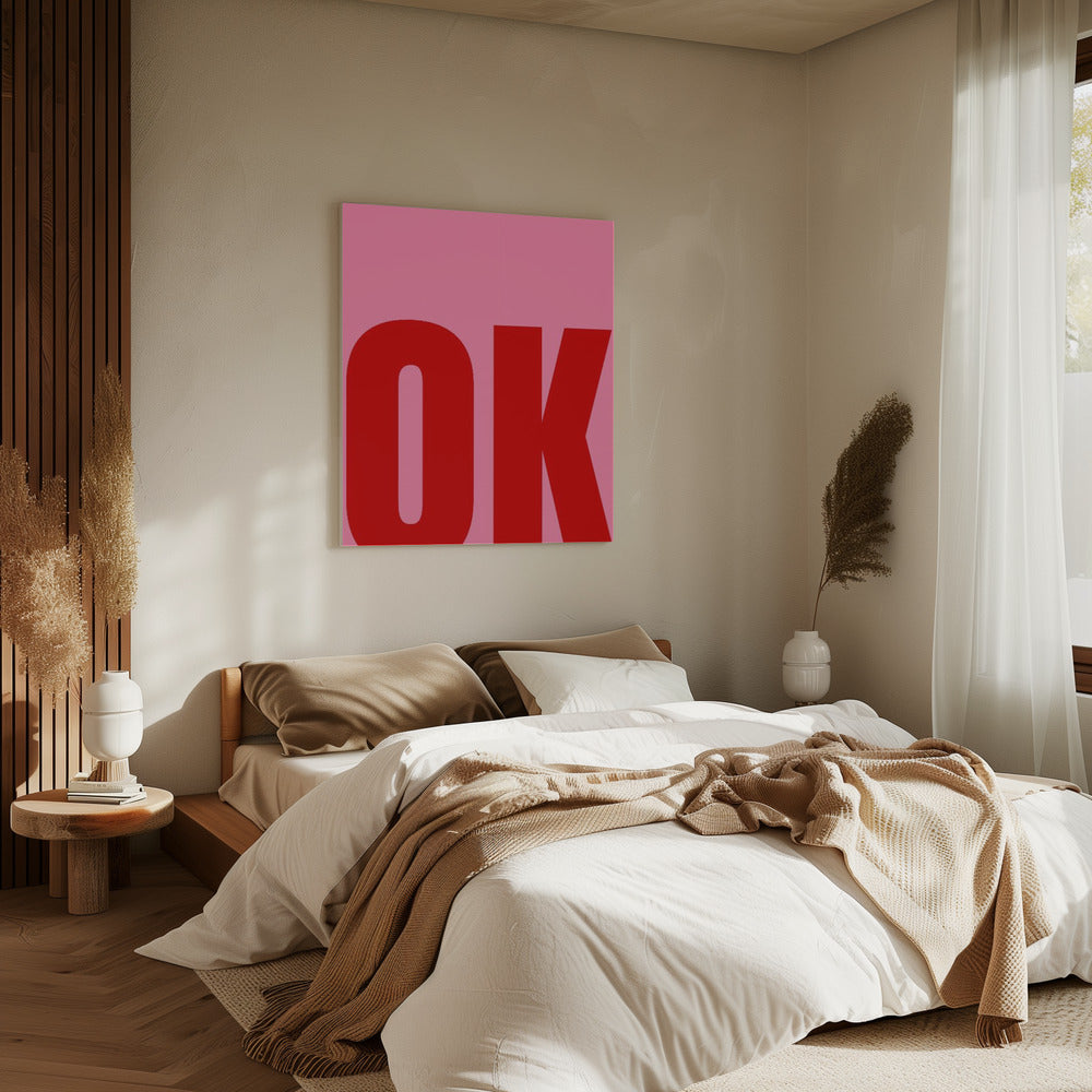Bold Minimalist Text | Canvas