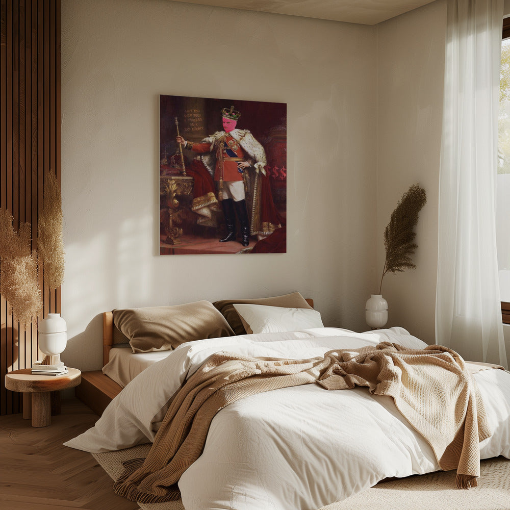 Royal Figure in Regalia | Canvas
