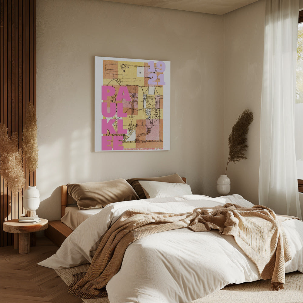 Strichzeichnungen und geometrische Formen | Leinwand