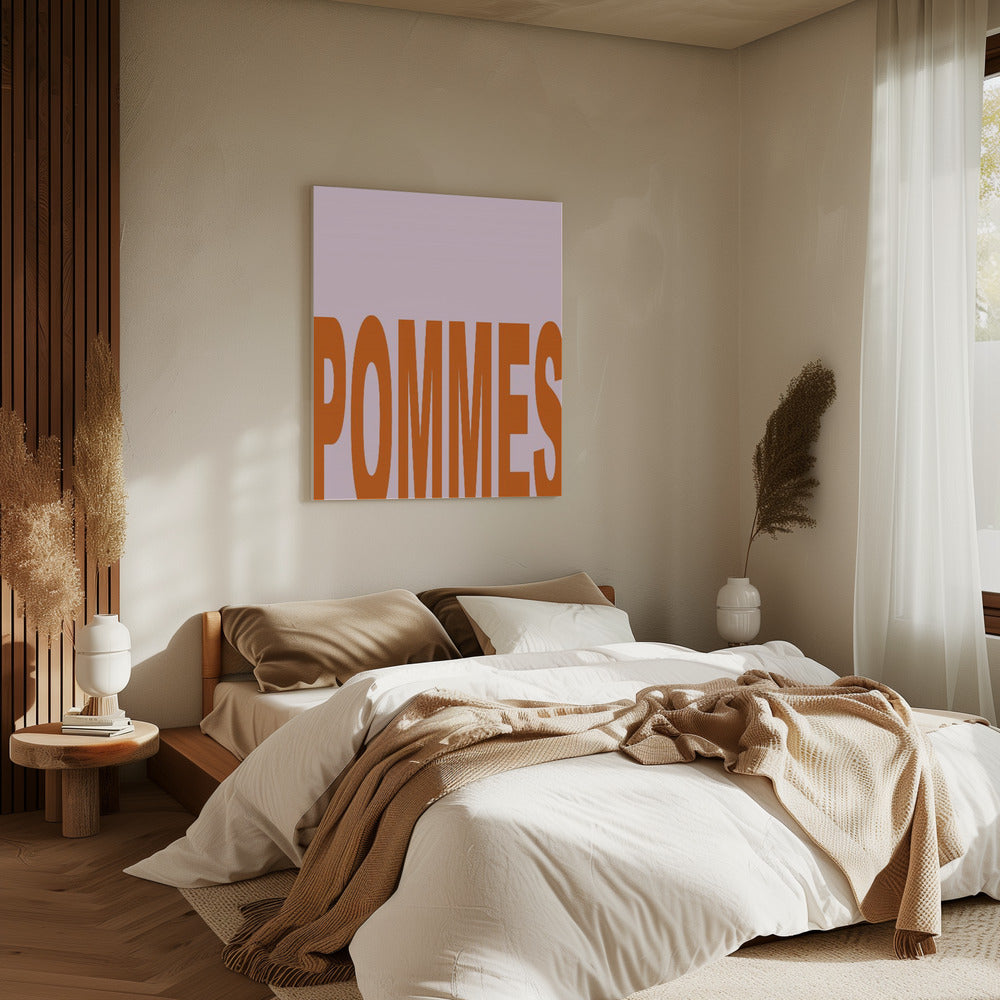 Bold Pommes Essence | Leinwand