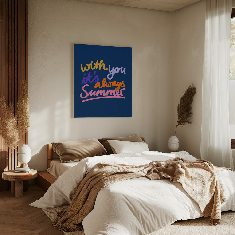 Endloser Sonnenschein | Leinwand