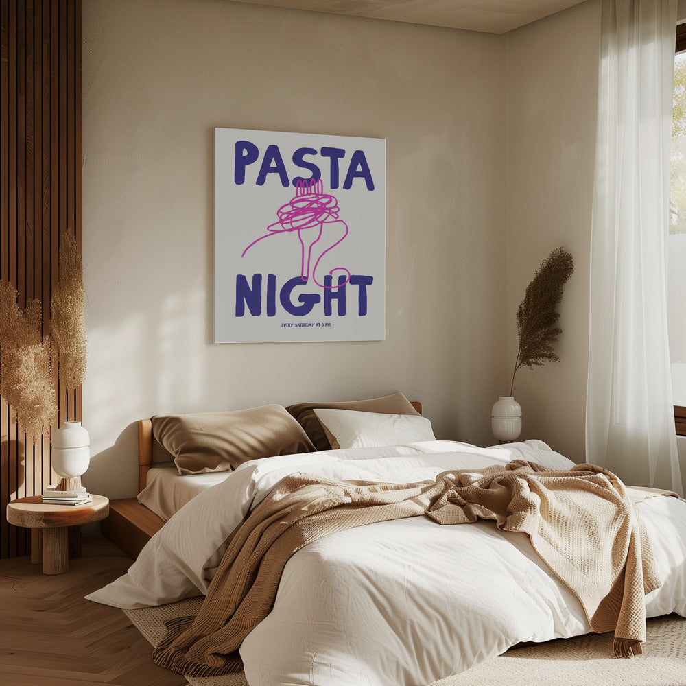 Pasta-Feier | Leinwand