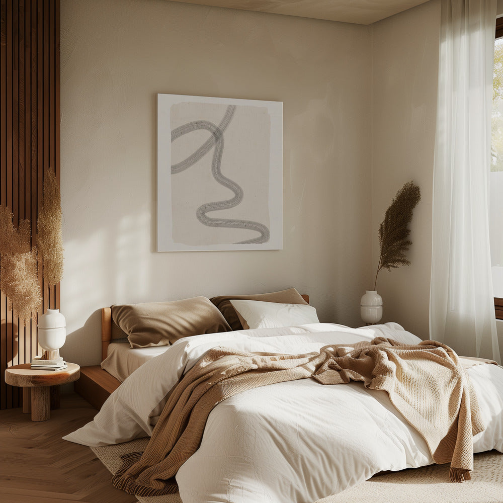 Minimalistische abstrakte Kunst | Leinwand
