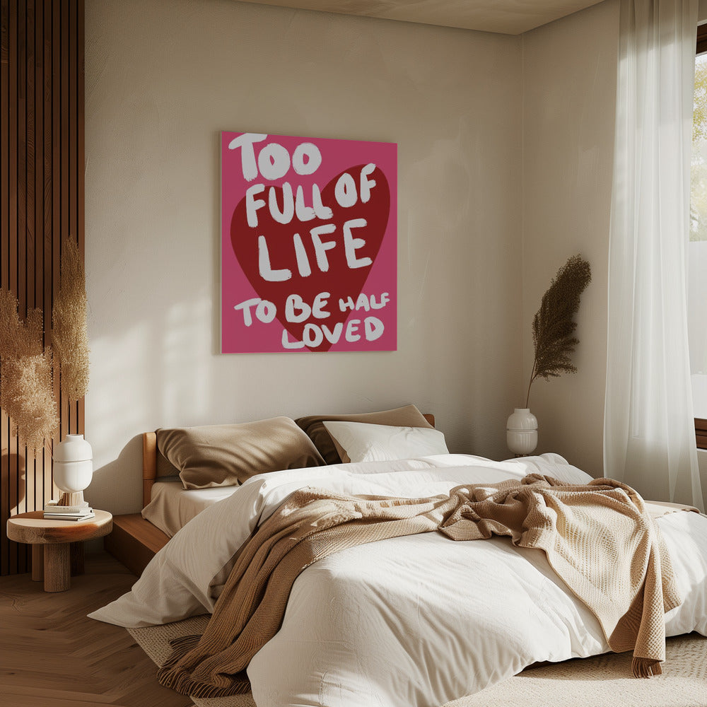 Bold Heart's Truth | Canvas