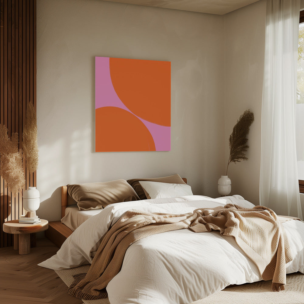 Fette Kreise tanzen | Leinwand