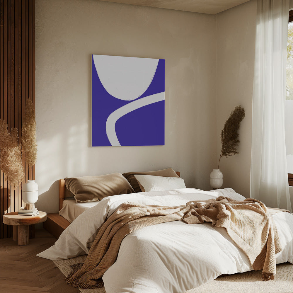 Geschwungene Eleganz | Leinwand