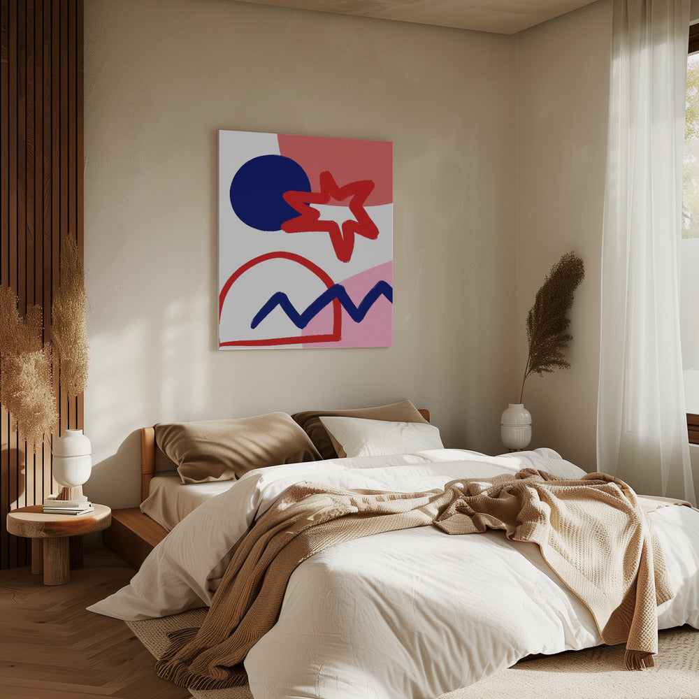 Kräftige geometrische Formen | Leinwand