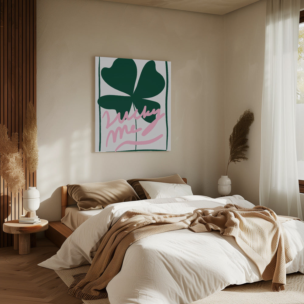 Glücksblatt | Leinwand