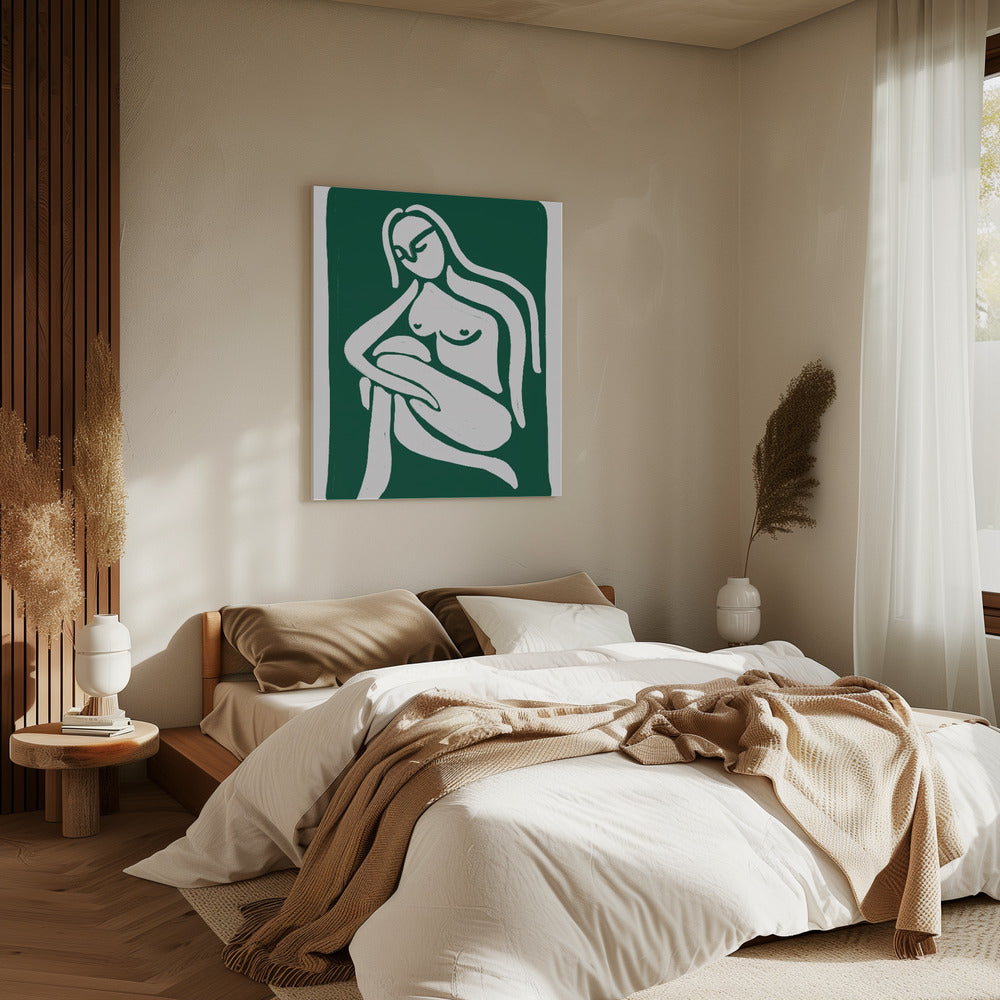 Heitere Umarmung | Leinwand