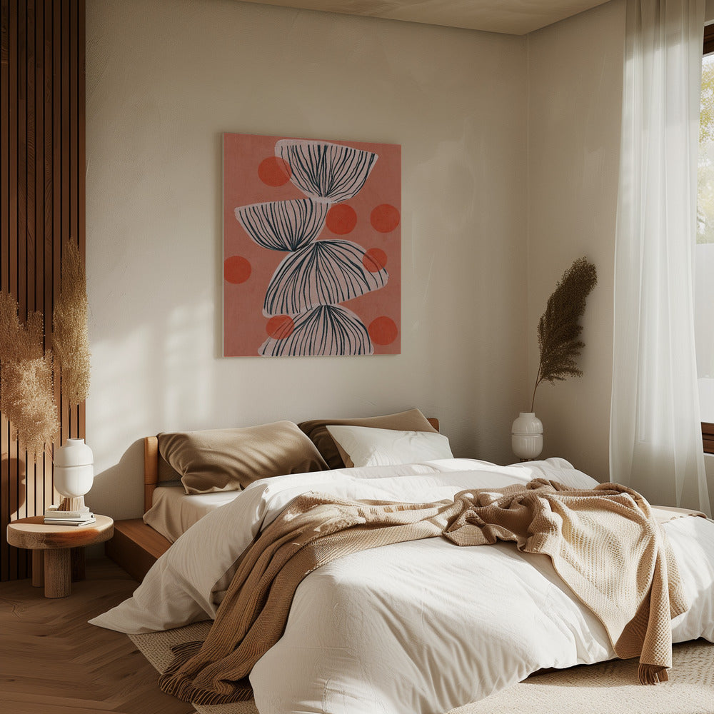 Purpurrote Laune | Leinwand