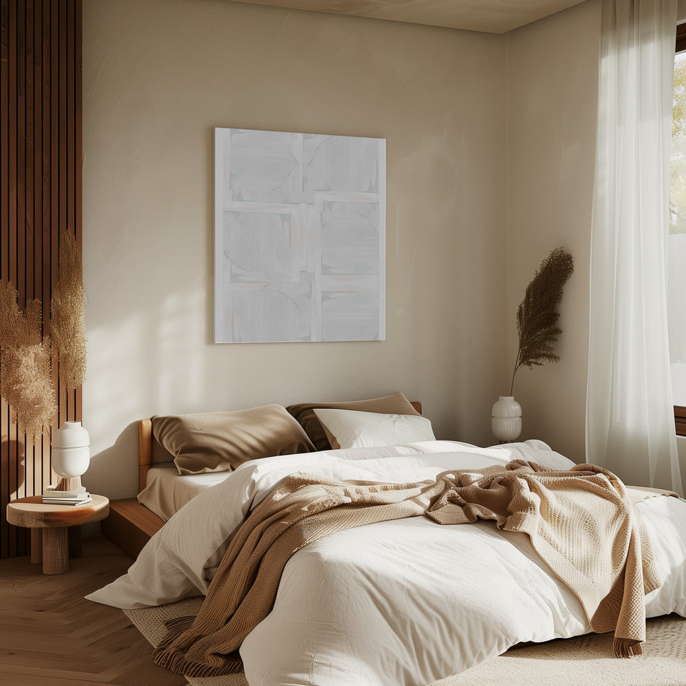 Weiße Formen | Leinwand