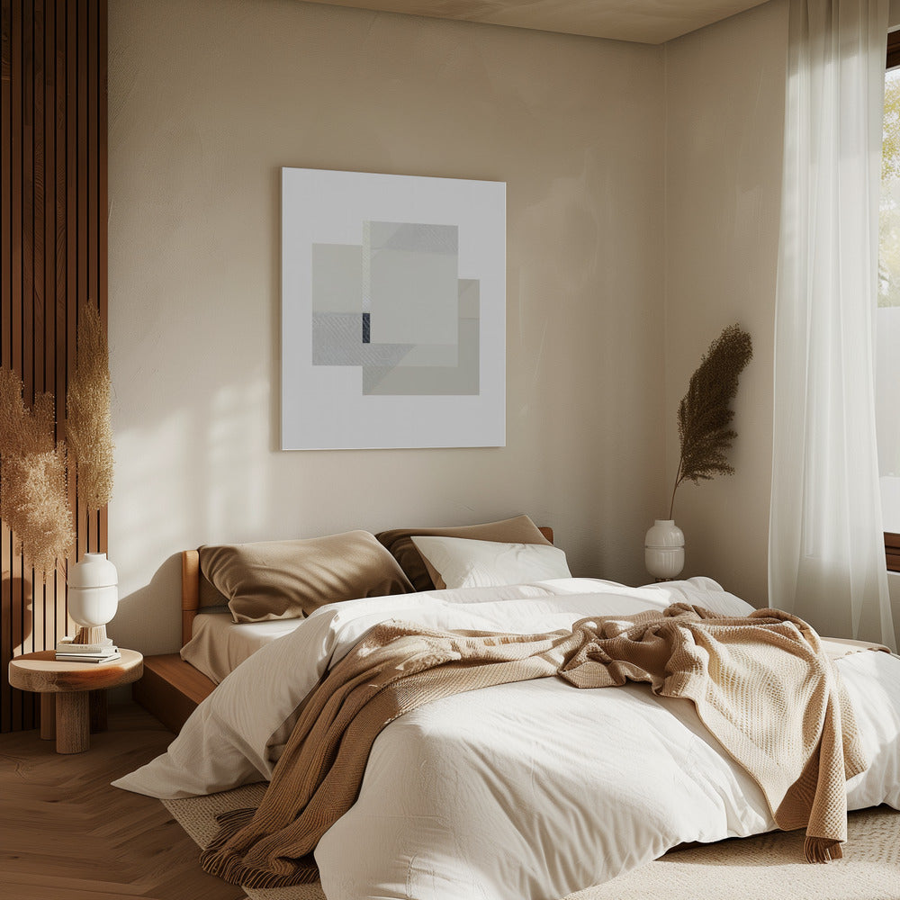 Minimalistische Kreuzung | Leinwand