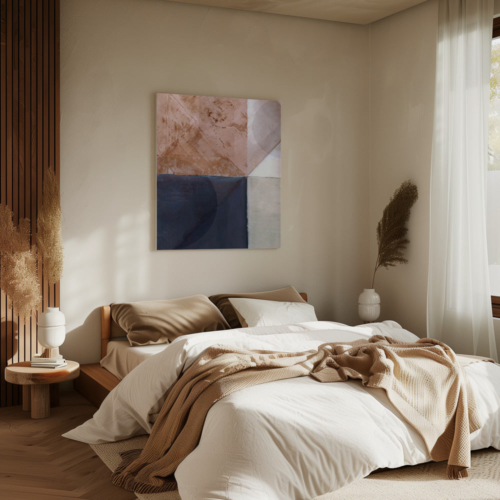 Abstraktes geometrisches Muster | Leinwand