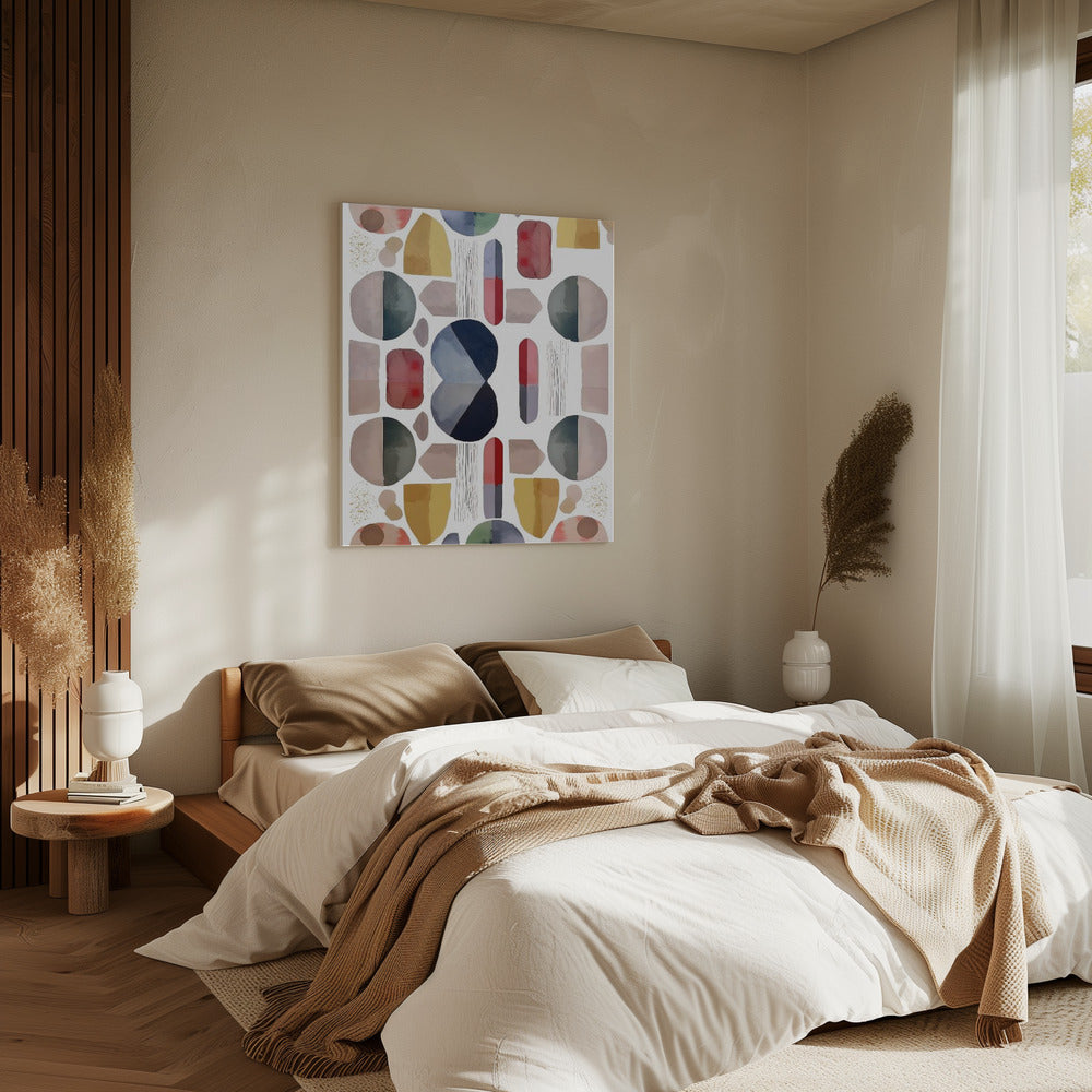 Abstract Geometric Shapes | Canvas