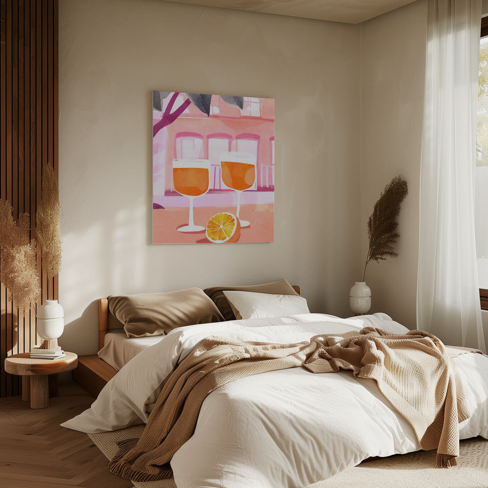 Modernes typografisches Kunstwerk | Leinwand
