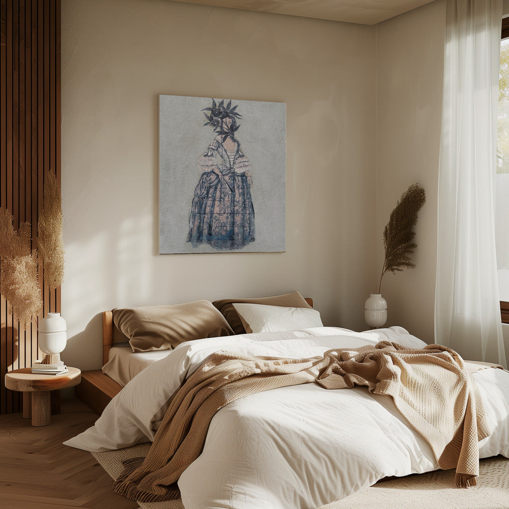 Verschleierte Eleganz | Leinwand