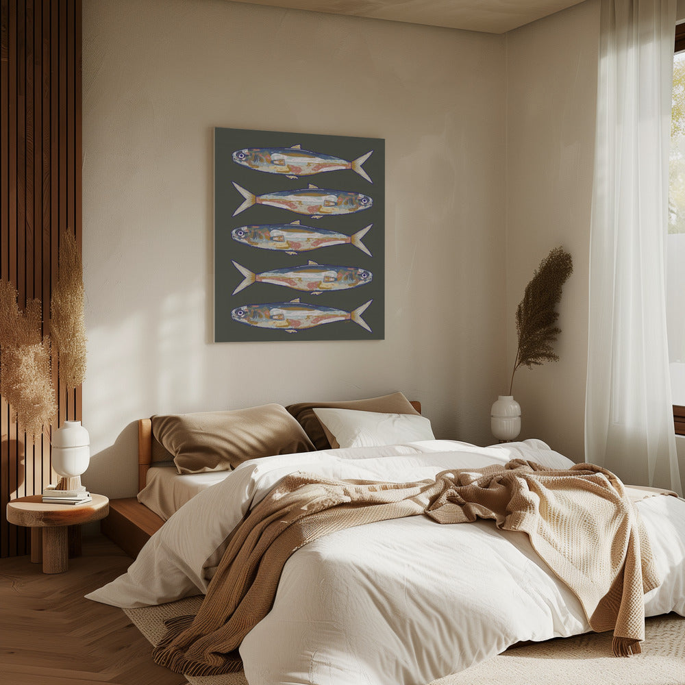 Fischsymphonie | Leinwand