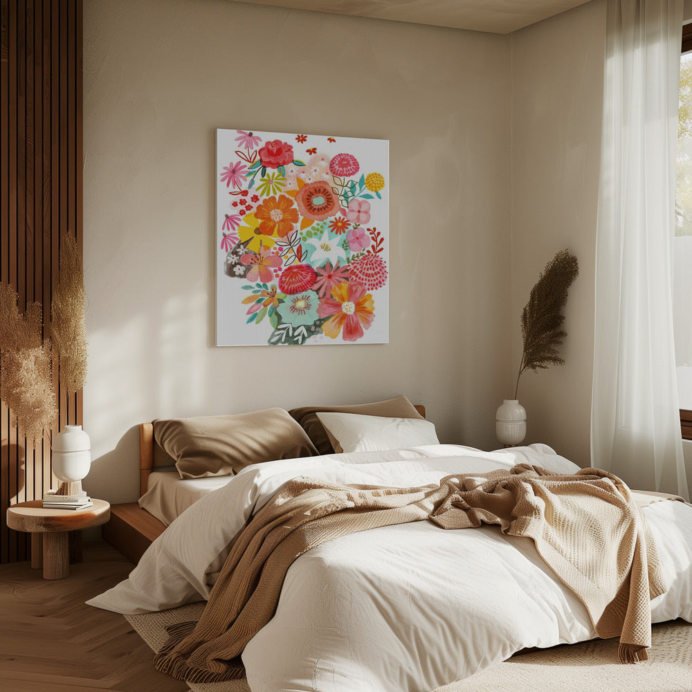 Summer Garden In Full Bloom | Canvas